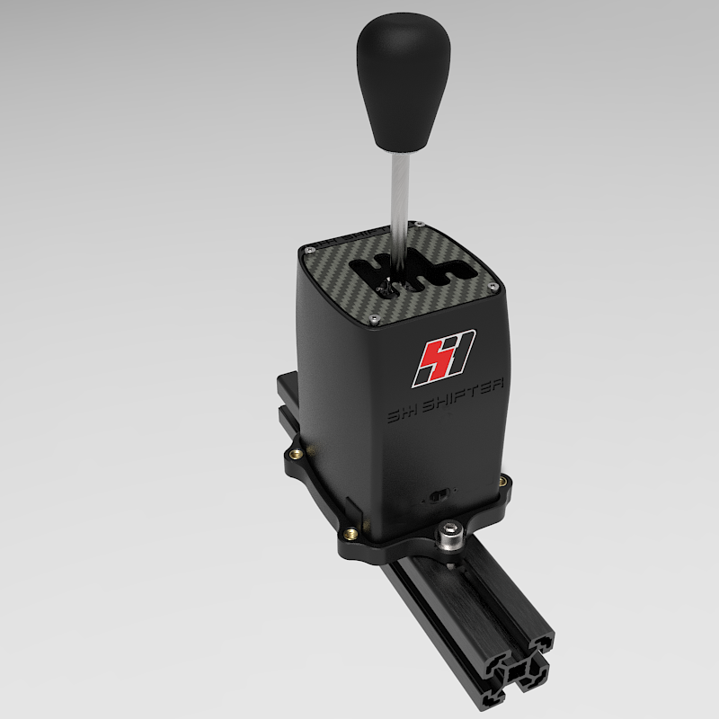 SHH SHIFTER HUBB Colour Black Top Plate 6R Mount BOTTOM MOUNT